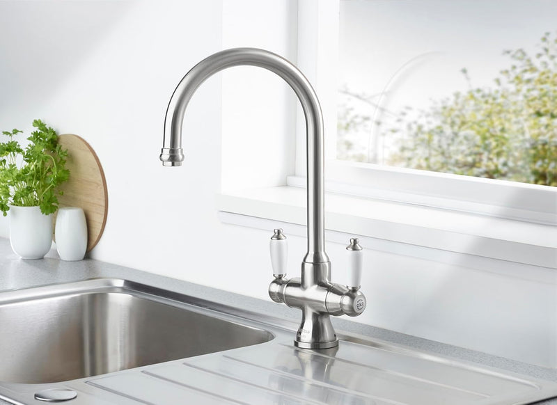 Traditional Kitchen Tap Chrome Rs Snk Ef C