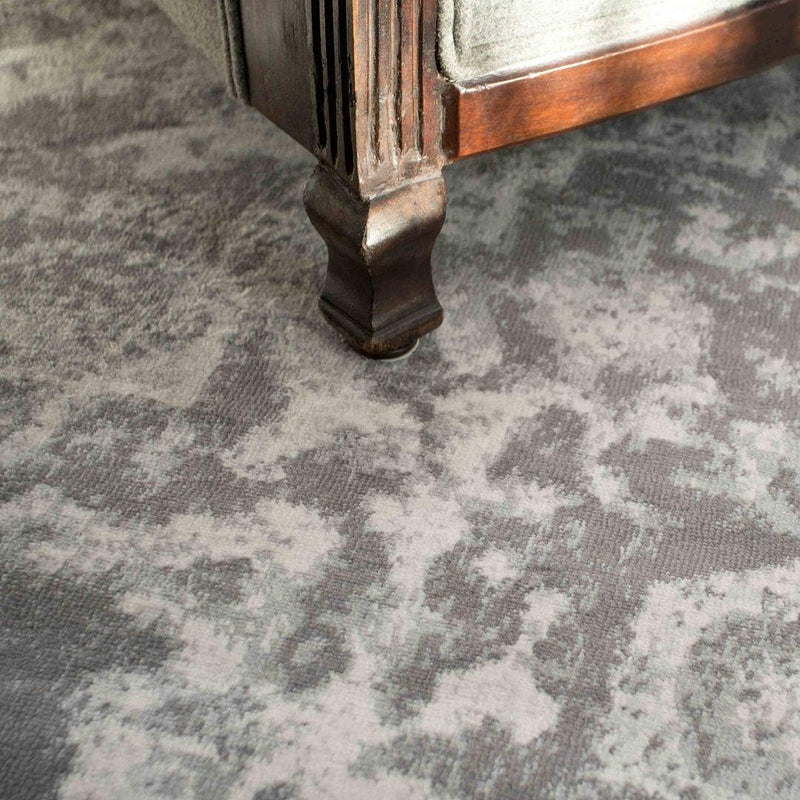 Traditional Moroccan Rug Distressed Vintage Living Room
