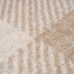 Traditional Pattern Flatweave Area Rug Distressed Medallion