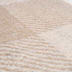 Traditional Pattern Flatweave Area Rug Distressed Medallion
