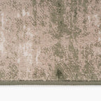 Traditional Pattern Flatweave Area Rug Distressed Medallion