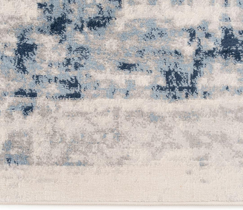 Traditional Pattern Flatweave Area Rug Distressed Medallion