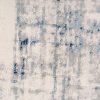 Traditional Pattern Flatweave Area Rug Distressed Medallion