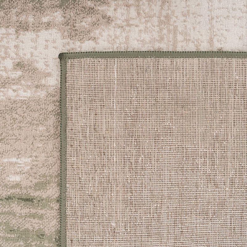 Traditional Pattern Flatweave Area Rug Distressed Medallion