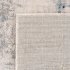 Traditional Pattern Flatweave Area Rug Distressed Medallion