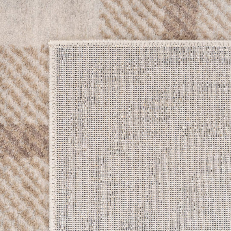 Traditional Pattern Flatweave Area Rug Distressed Medallion