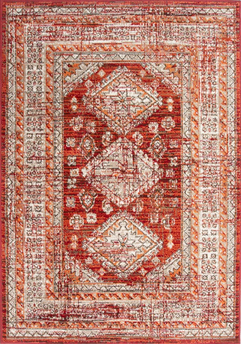 Traditional Rug Distressed Luxury Moroccan Vintage Living Room