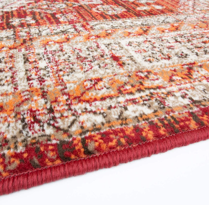 Traditional Rug Distressed Luxury Moroccan Vintage Living Room