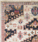 Traditional Rug Zola Bordered Floral Carpet Medallion Bedroom