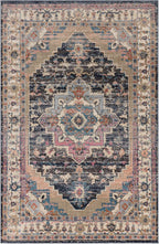 Traditional Rug Zola Bordered Floral Carpet Medallion Bedroom