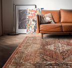 Traditional Rug Zola Bordered Floral Carpet Medallion Bedroom