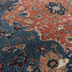 Traditional Rug Zola Bordered Floral Carpet Medallion Bedroom