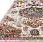 Traditional Rug Zola Bordered Floral Carpet Medallion Bedroom