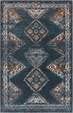 Traditional Rug Zola Bordered Floral Carpet Medallion Bedroom