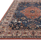 Traditional Rug Zola Bordered Floral Carpet Medallion Bedroom