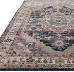 Traditional Rug Zola Bordered Floral Carpet Medallion Bedroom
