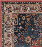 Traditional Rug Zola Bordered Floral Carpet Medallion Bedroom