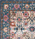 Traditional Rug Zola Bordered Floral Carpet Medallion Bedroom