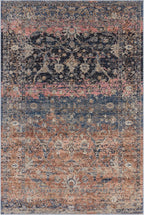 Traditional Rug Zola Bordered Floral Carpet Medallion Bedroom