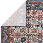 Traditional Rug Zola Bordered Floral Carpet Medallion Bedroom