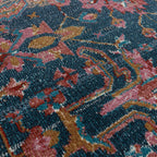 Traditional Rug Zola Bordered Floral Carpet Medallion Bedroom
