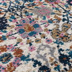 Traditional Rug Zola Bordered Floral Carpet Medallion Bedroom