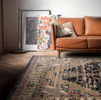 Traditional Rug Zola Bordered Floral Carpet Medallion Bedroom