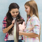 Training Head 26-28 Inch Hairdressing 100% Synthetic Fiber