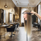 Training Head 26-28 Inch Hairdressing 100% Synthetic Fiber