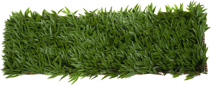 Trellis Artificial Expanding Willow Fence with Leaf Foliage