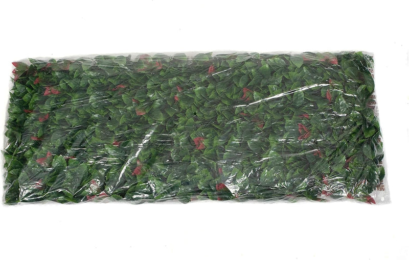 Trellis Artificial Expanding Willow Fence with Leaf Foliage