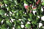 Trellis Artificial Expanding Willow Fence with Leaf Foliage