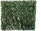 Trellis Artificial Expanding Willow Fence with Leaf Foliage