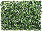 Trellis Artificial Expanding Willow Fence with Leaf Foliage