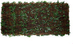 Trellis Artificial Expanding Willow Fence with Leaf Foliage