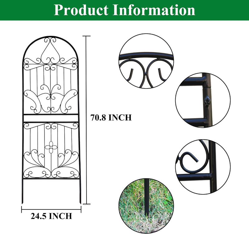 Trellis for Climbing Plants 59" H X 22 (1 Pack)