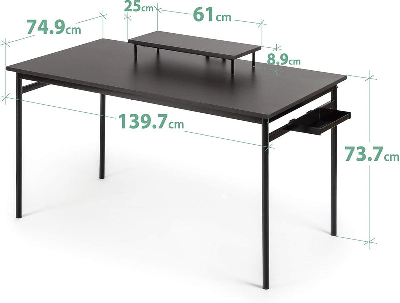 Tresa 140 X 75CM Metal Desk