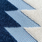 Tribal Summer Washable Plastic Flatweave Garden