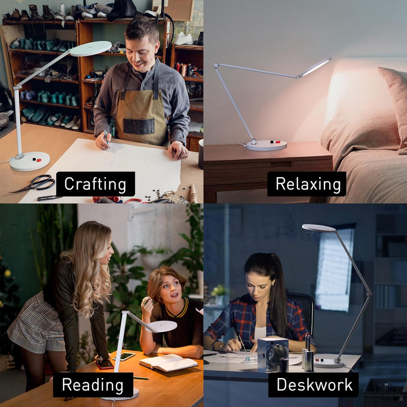 LED Lamp Dimmable Eye Caring 3 Colour Temperatures