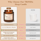 Trinida Sleep Candles Gifts for Women Men Lavender