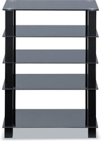 Trinity Gloss 5 Shelf with Legs Flat Screen