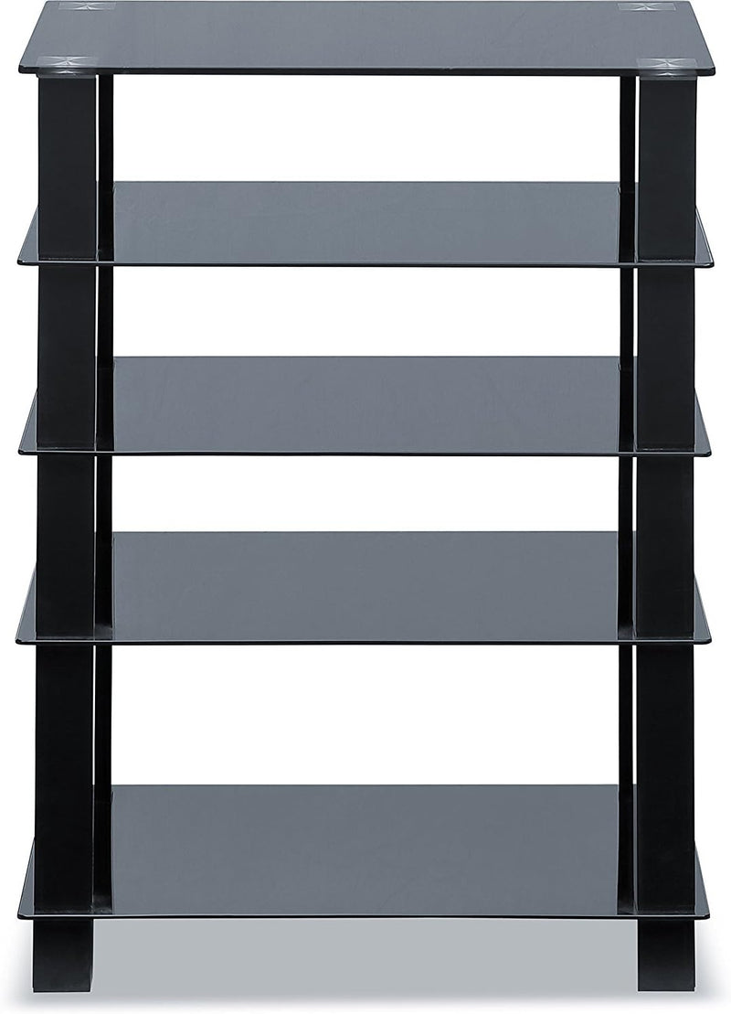 Trinity Gloss 5 Shelf with Legs Flat Screen