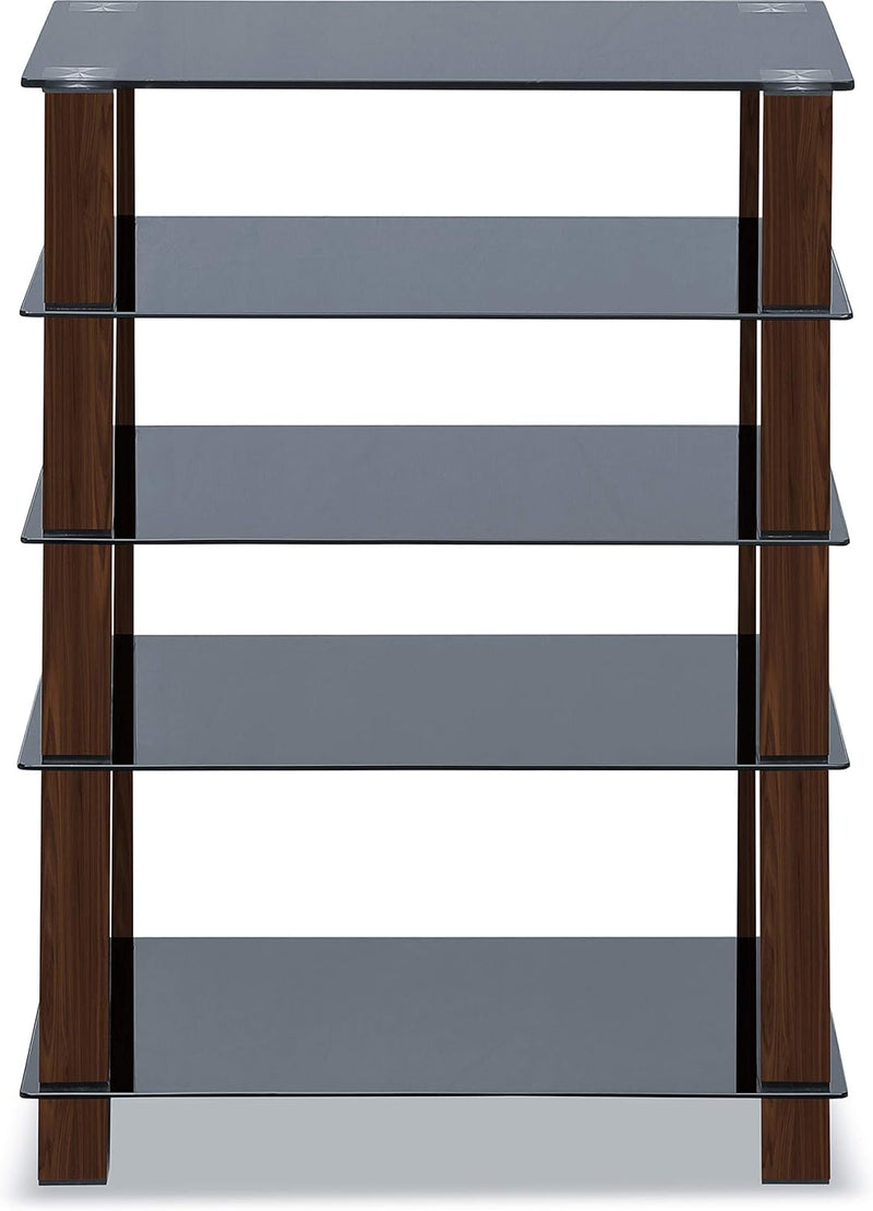 Trinity Gloss 5 Shelf with Legs Flat Screen