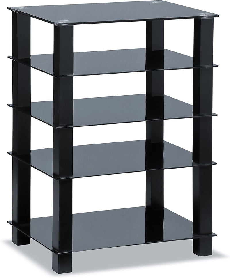 Trinity Gloss 5 Shelf with Legs Flat Screen