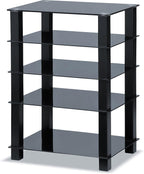 Trinity Gloss 5 Shelf with Legs Flat Screen