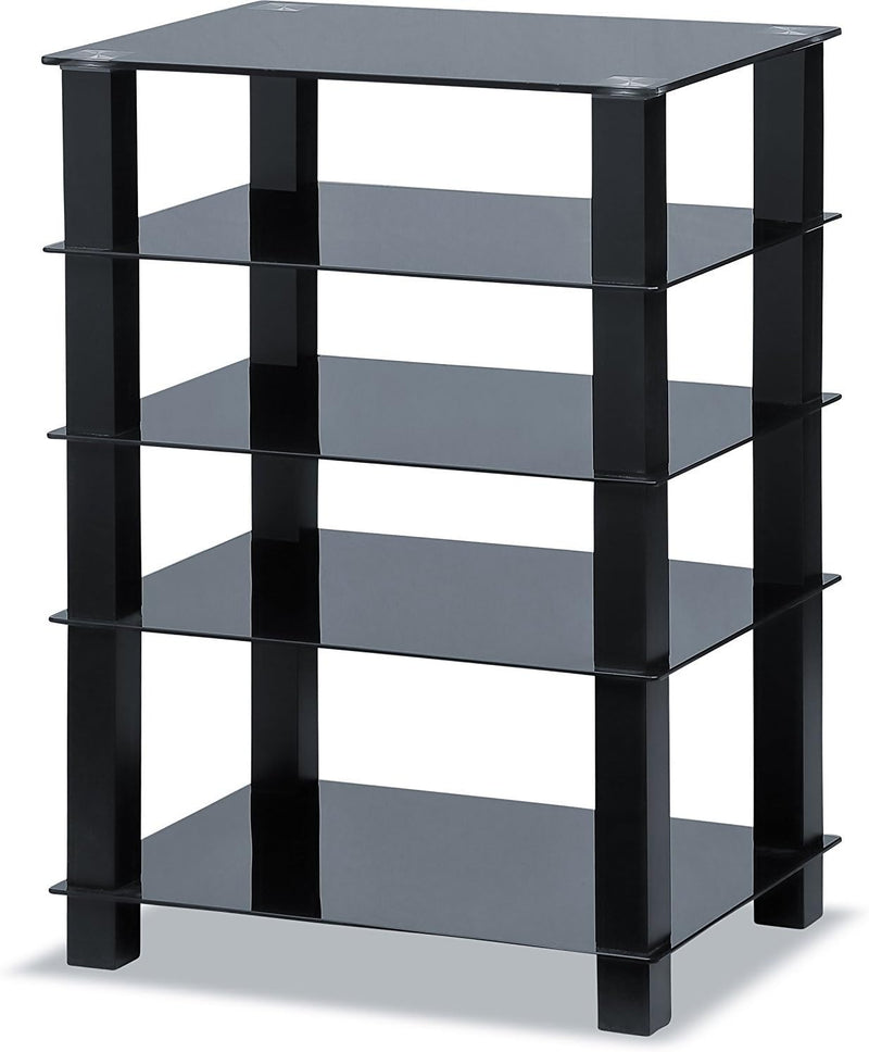 Trinity Gloss 5 Shelf with Legs Flat Screen