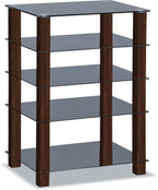 Trinity Gloss 5 Shelf with Legs Flat Screen