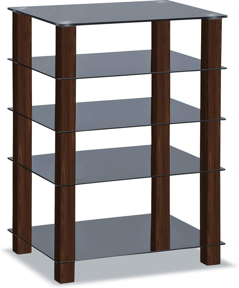 Trinity Gloss 5 Shelf with Legs Flat Screen