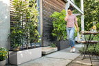 Trio Cottage 30 Self Watering Planter Large Rattan (1 Pack)
