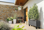 Trio Cottage 30 Self Watering Planter Large Rattan